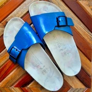 Birkenstock Birki's Blue Sandals Size 8